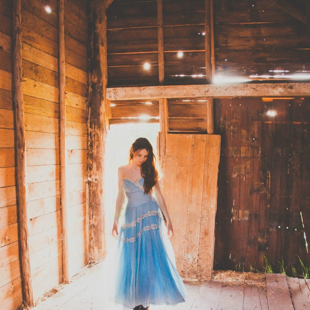 Vintage 1940’s Cinderella Blue Prom Dress